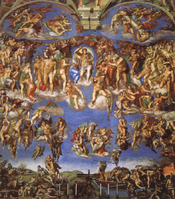 Michelangelo Buonarroti the last judgment china oil painting image
